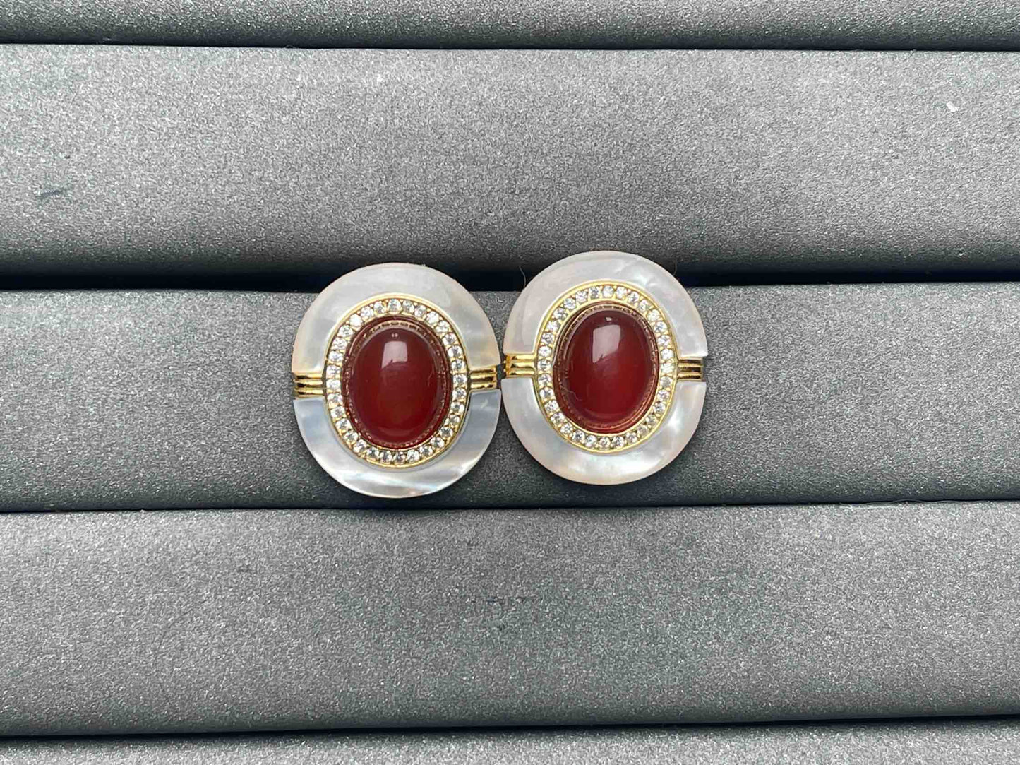A8385 Carnelian Earrings