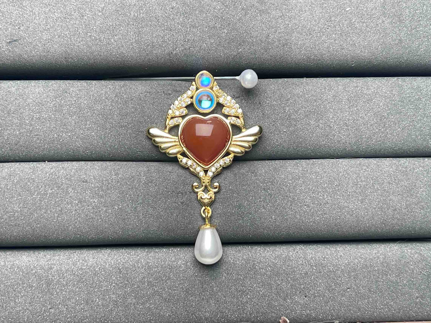 A8390 Carnelian Pendant