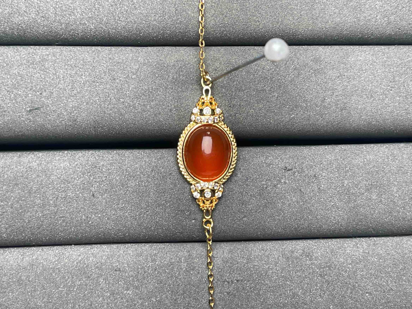 A8392 Carnelian Bracelet