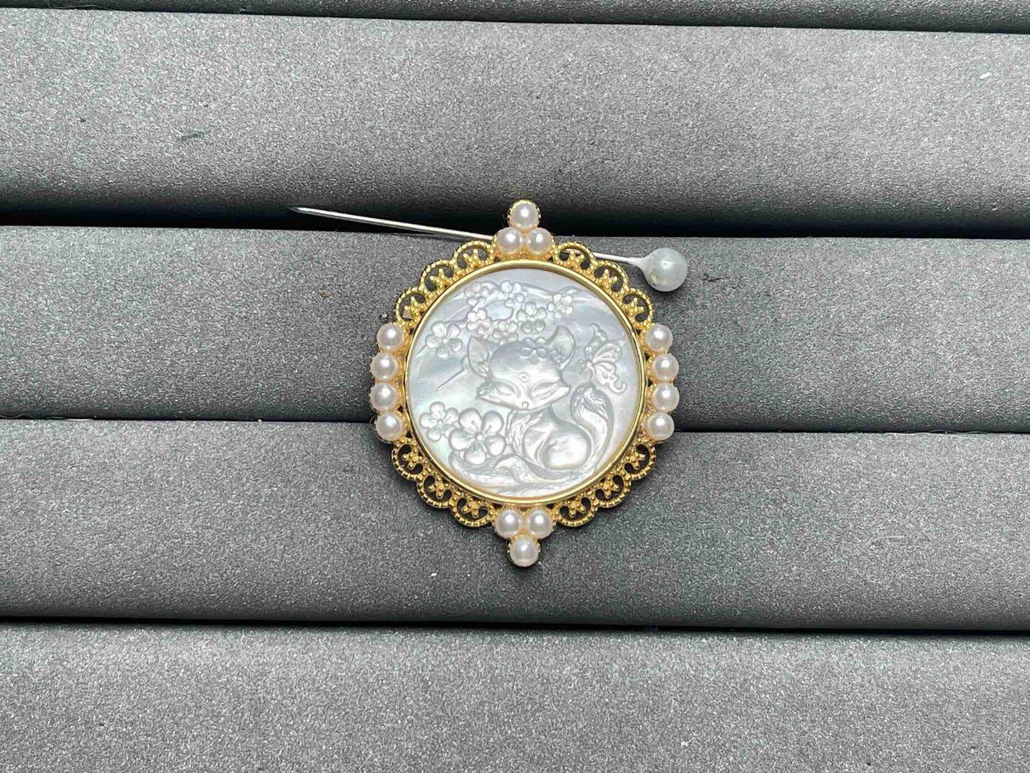 A8399 Silver conch Pendant