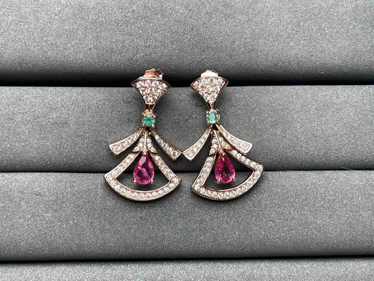 A8440 Sapphire Earrings