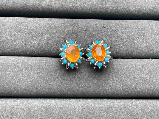 A8476 Sapphire Earrings