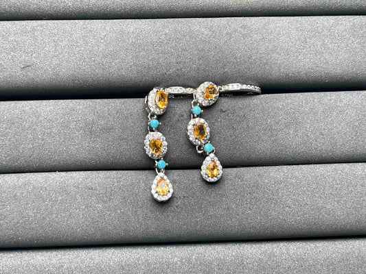 A8477 Sapphire Earrings