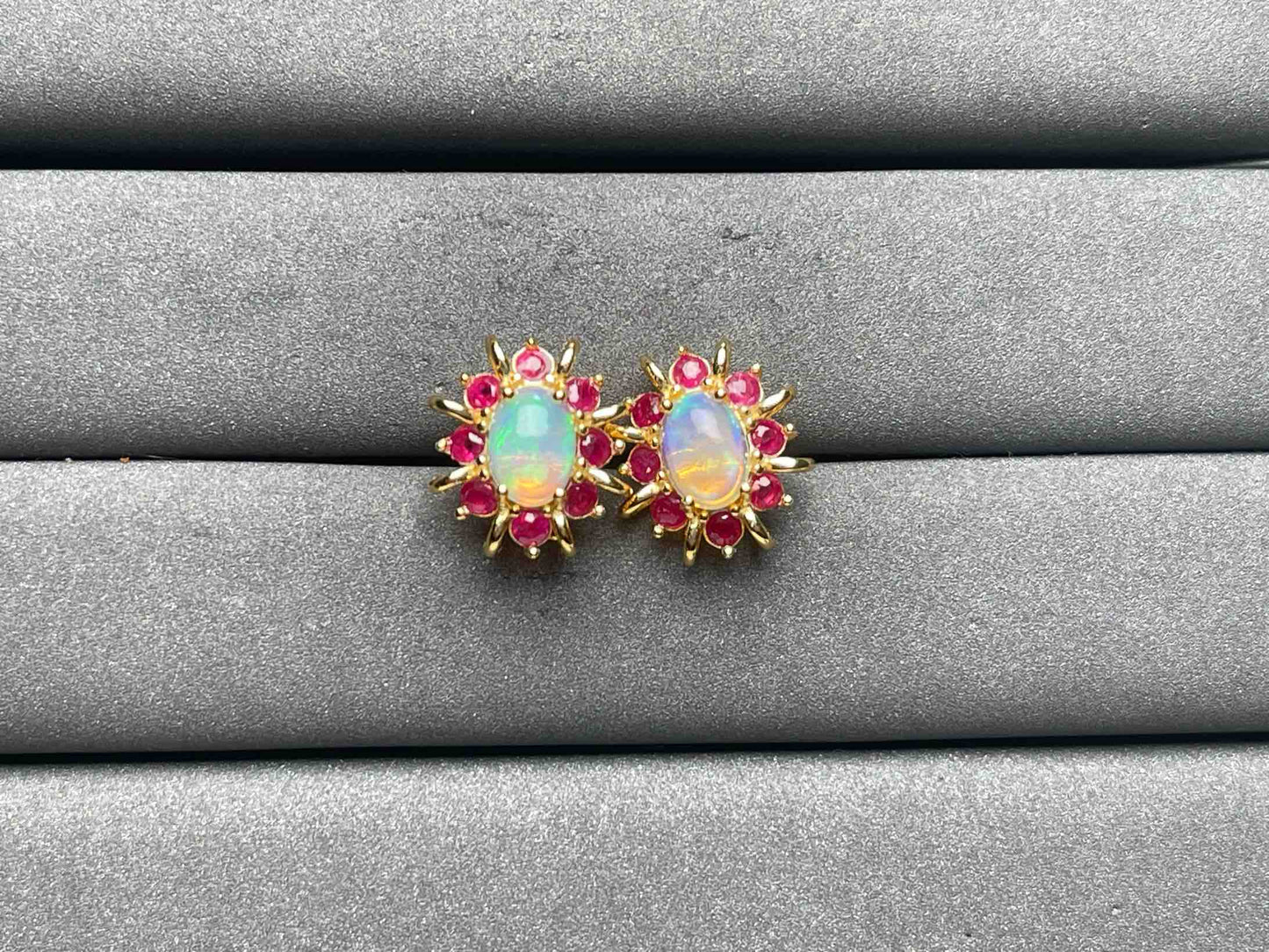 A8492 Opal Earrings