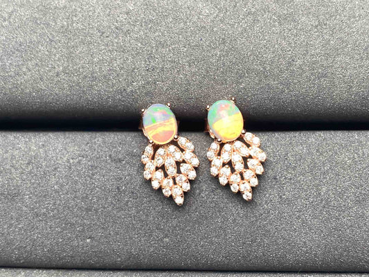 A8525 Opal Earrings