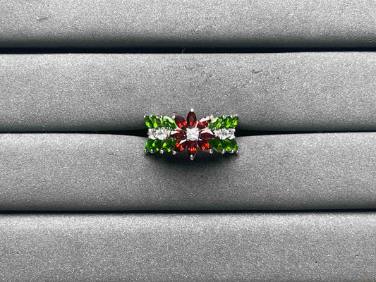 A8544 Garnet Ring