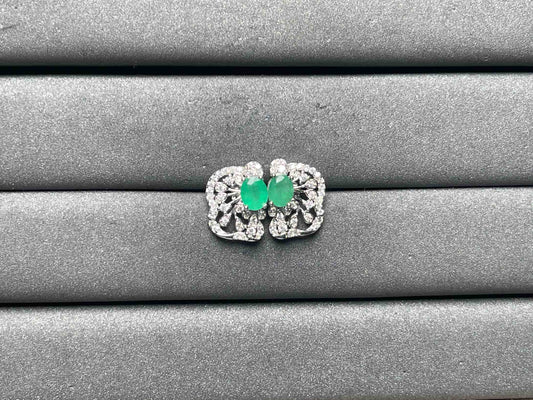 A8564 Emerald Earrings