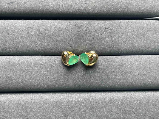 A8583 Emerald Earrings