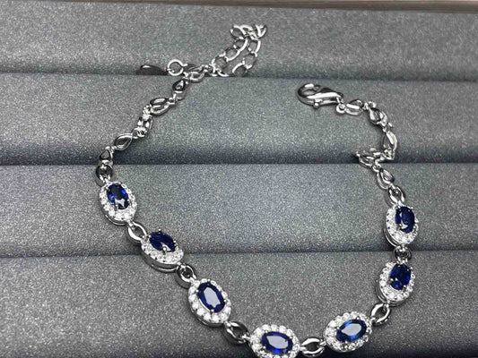 A860 Blue Sapphire Bracelet