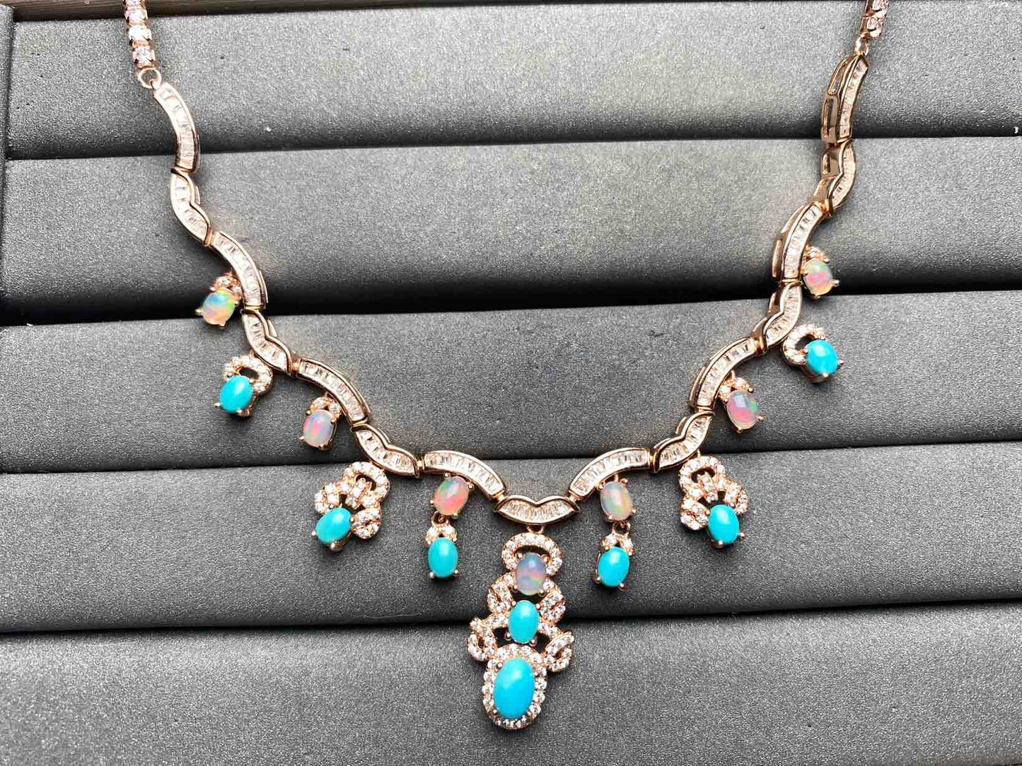 A8663 Larimar Necklace