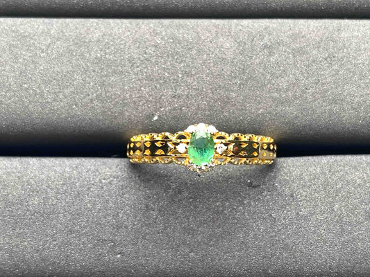 A8708 Emerald Ring