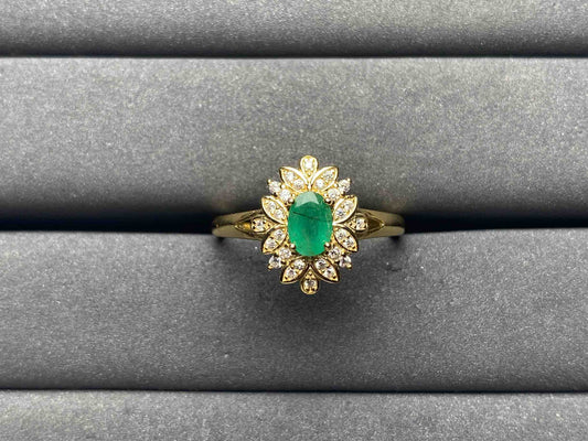A8712 Emerald Ring
