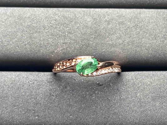 A8719 Emerald Ring