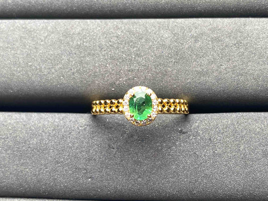 A8721 Emerald Ring