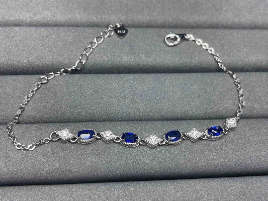 A873 Blue Sapphire Bracelet