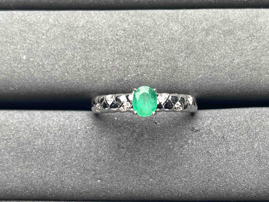 A8742 Emerald Ring