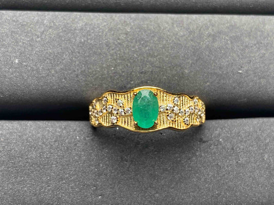 A8770 Emerald Ring