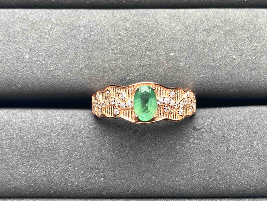 A8777 Emerald Ring