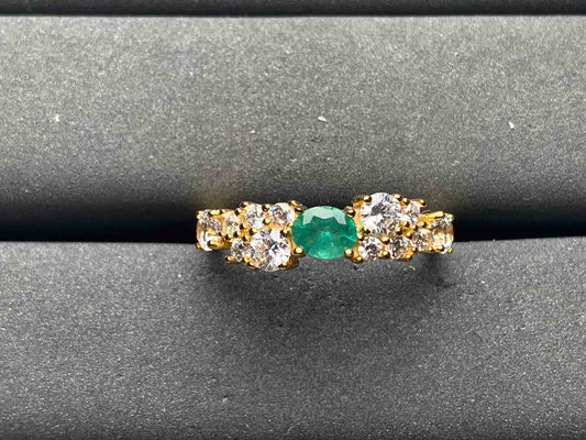 A8782 Emerald Ring