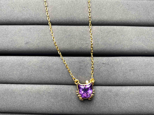 A8878 Amethyst Necklace