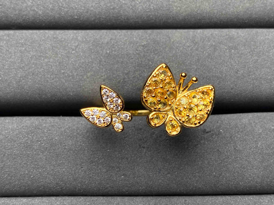 A8888 Yellow Sapphire Ring