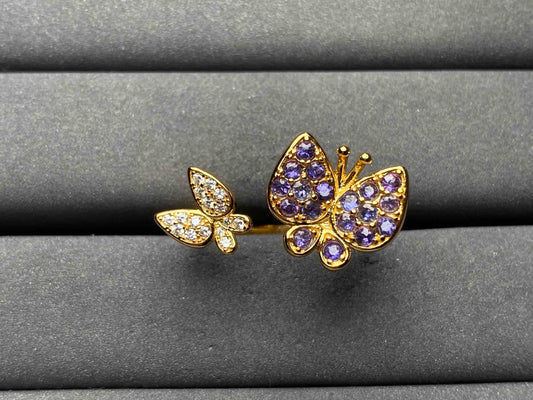 A8889 Purple Sapphire Ring