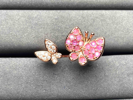 A8893 Pink Sapphire Ring