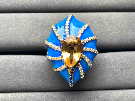 A8905 Citrine Ring