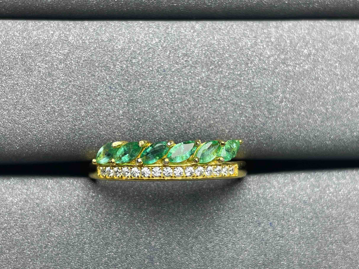 A898 Emerald Ring