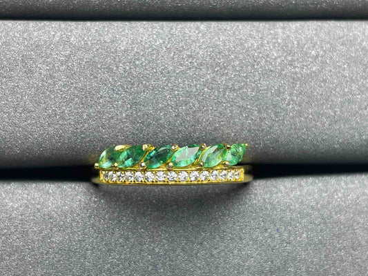 A898 Emerald Ring