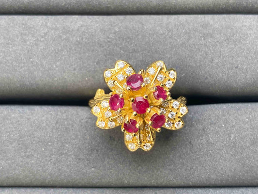 A9065 Ruby Ring