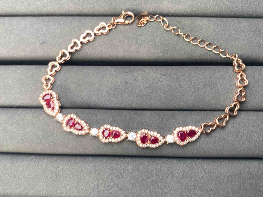 A9078 Ruby Bracelet