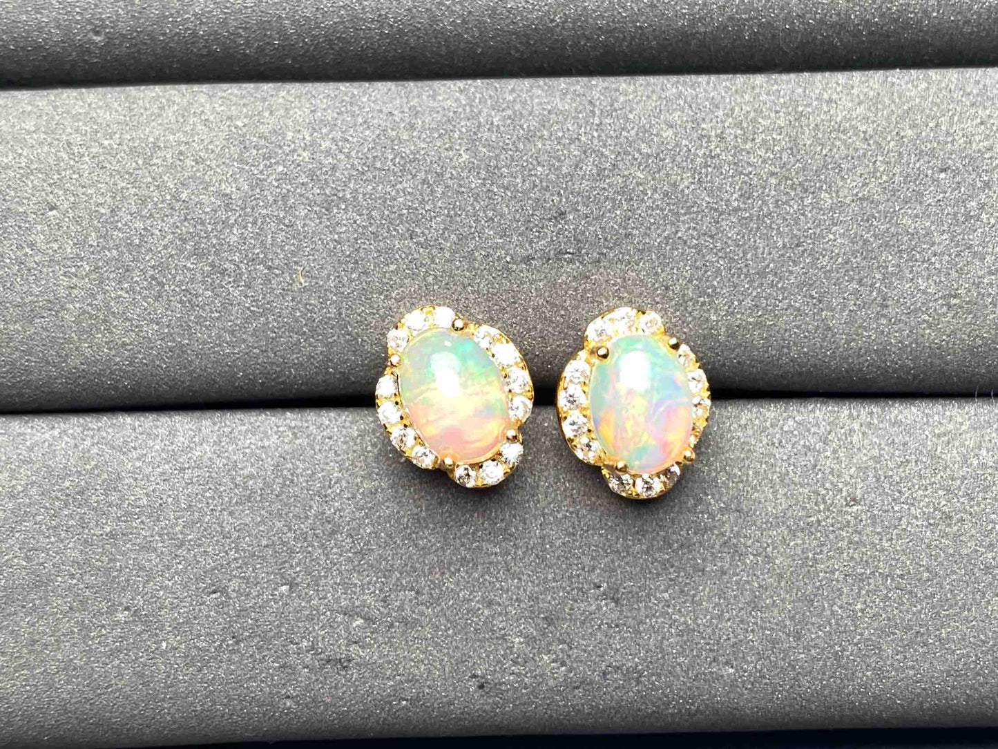 A9106 Opal Earrings