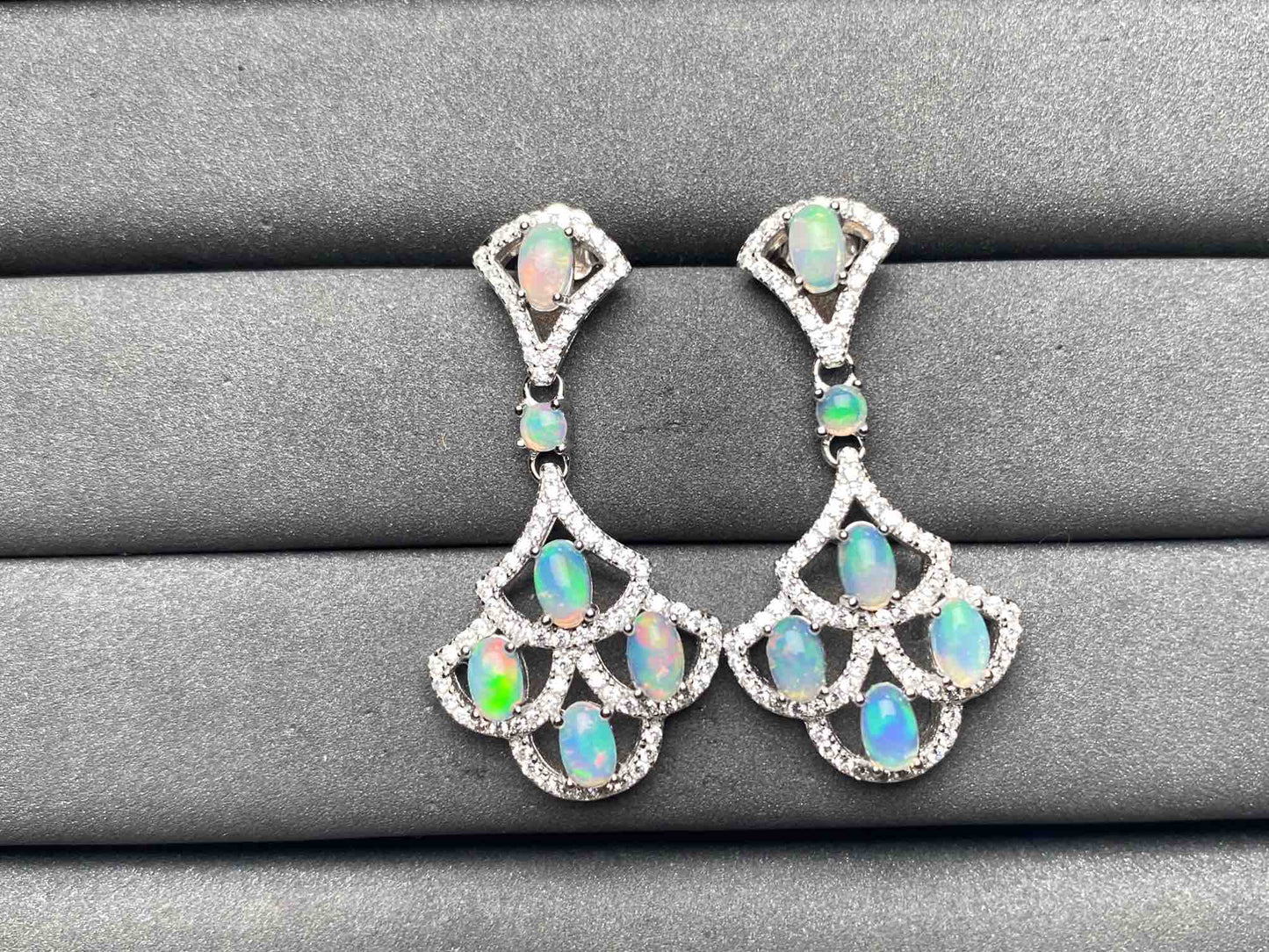 A9107 Opal Earrings