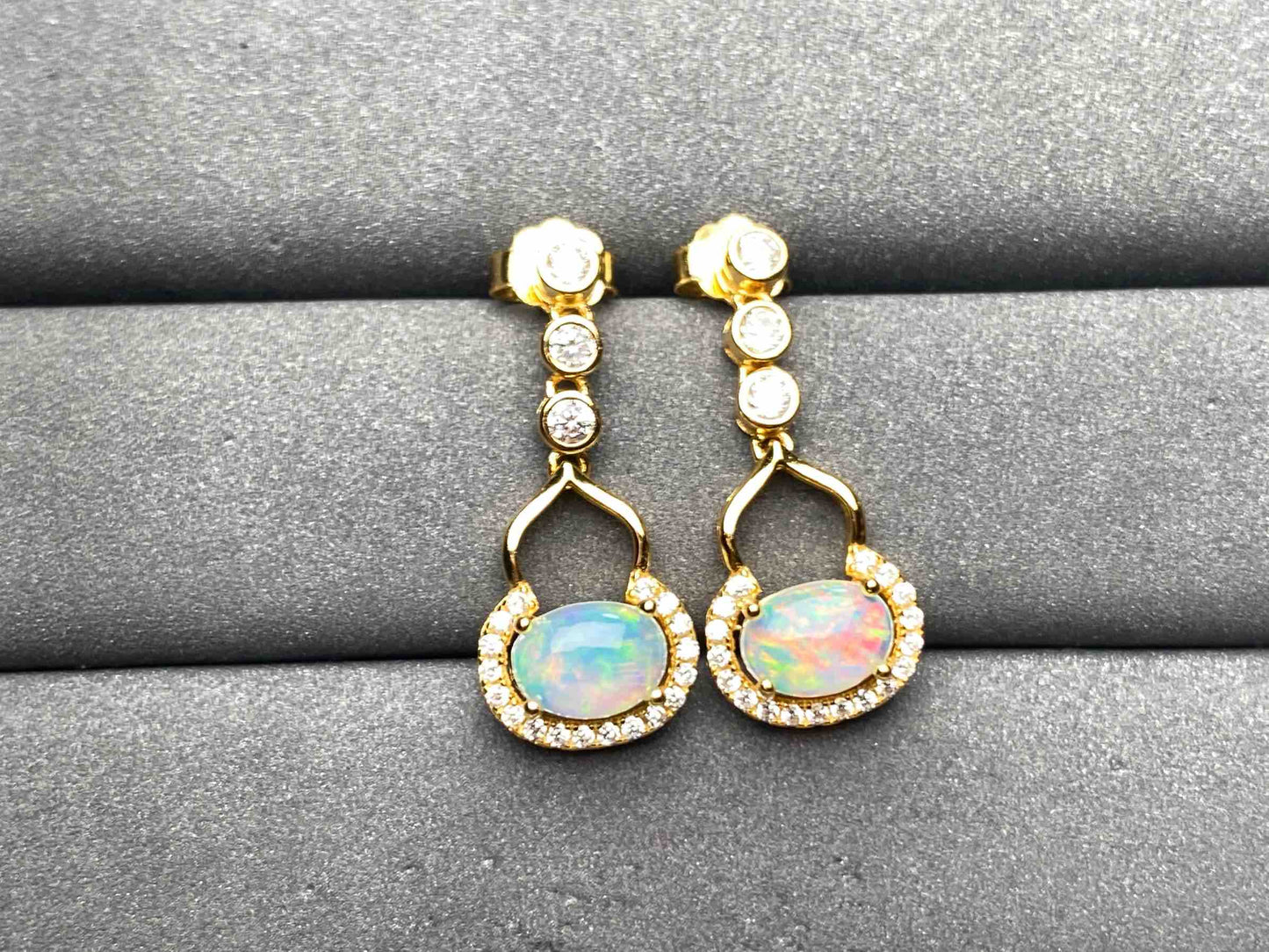 A9115 Opal Earrings