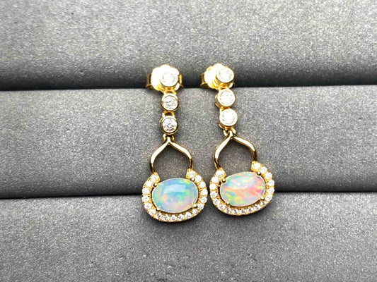 A9115 Opal Earrings