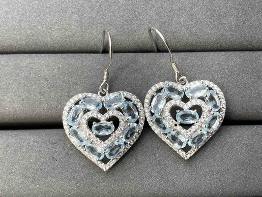 A9143 Aquamarine Earrings