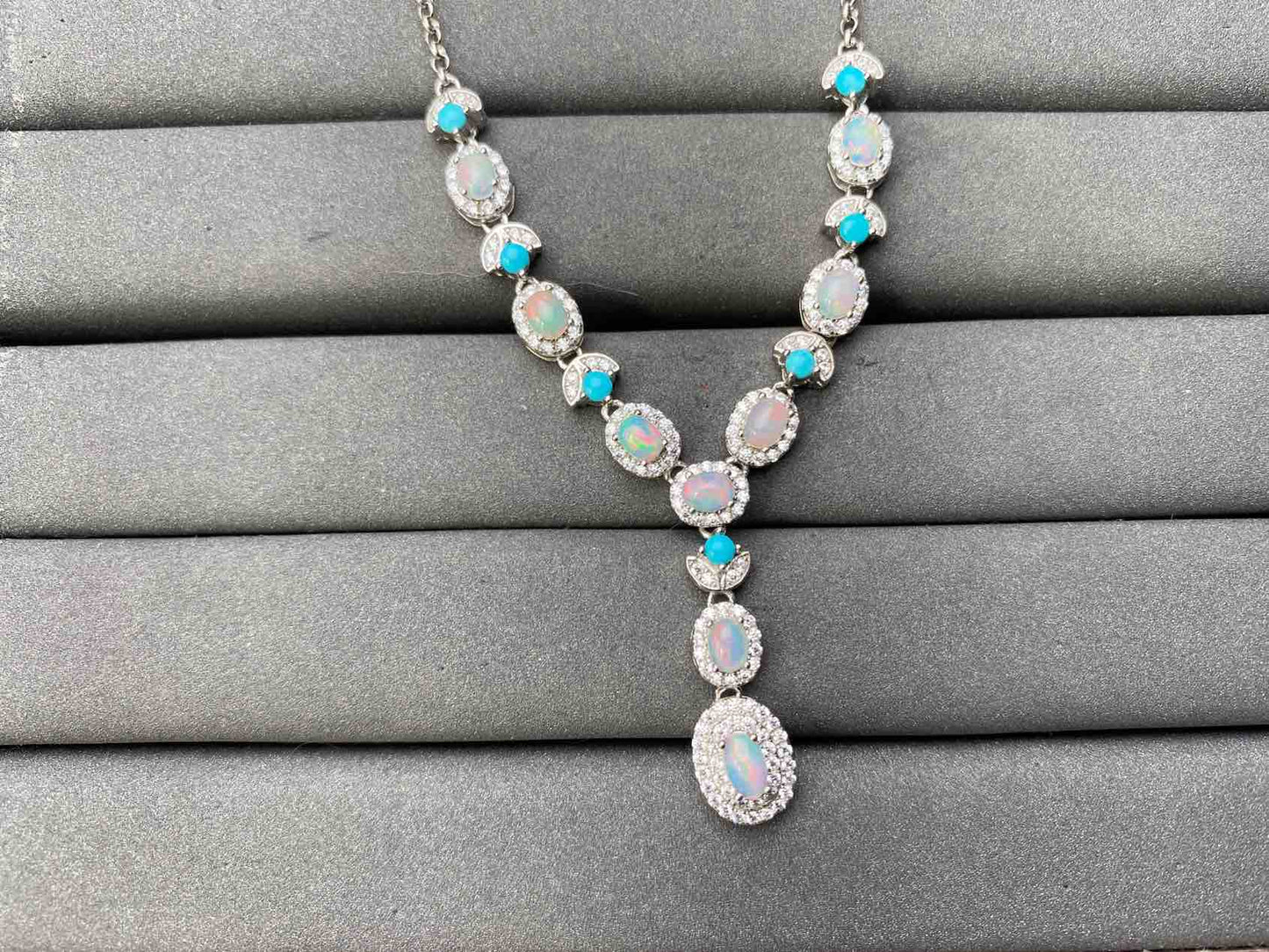 A9147 Opal Necklace