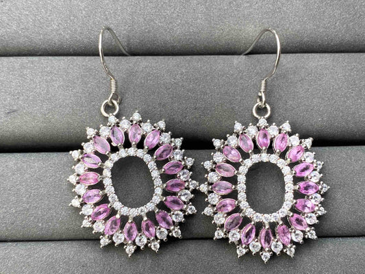 A9153 Sapphire Earrings