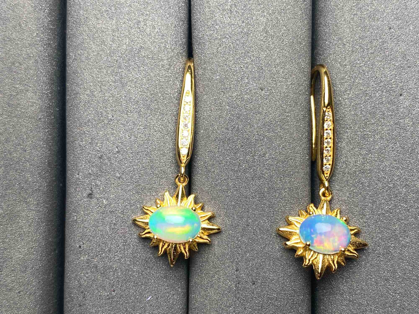 A9166 Opal Earrings