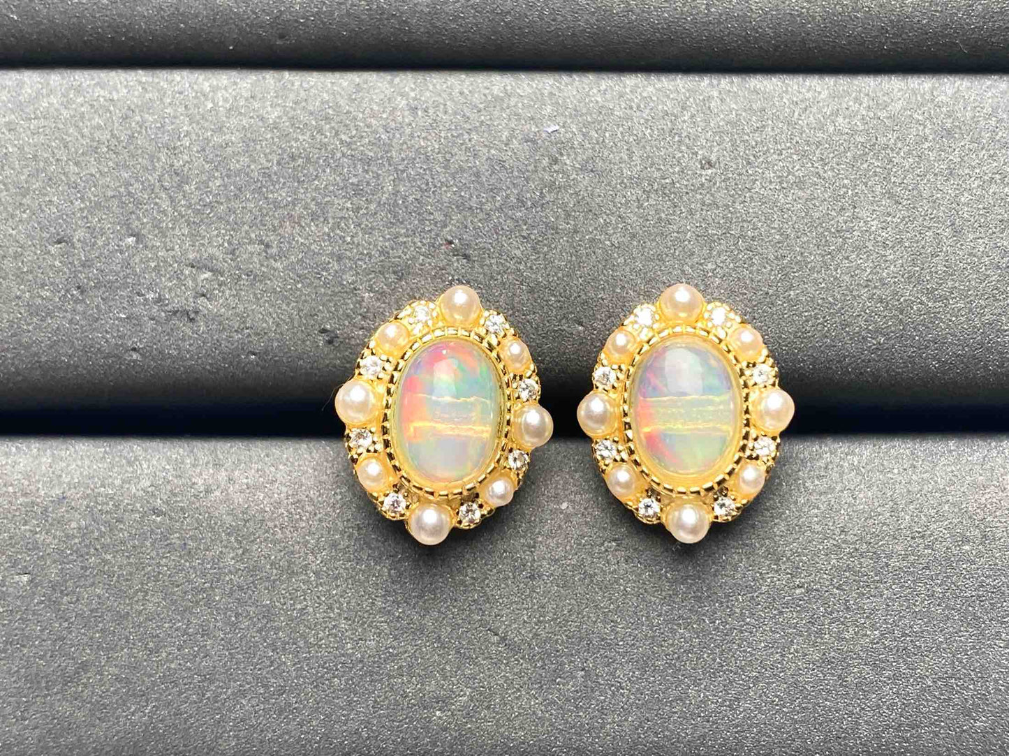A9170 Opal Earrings