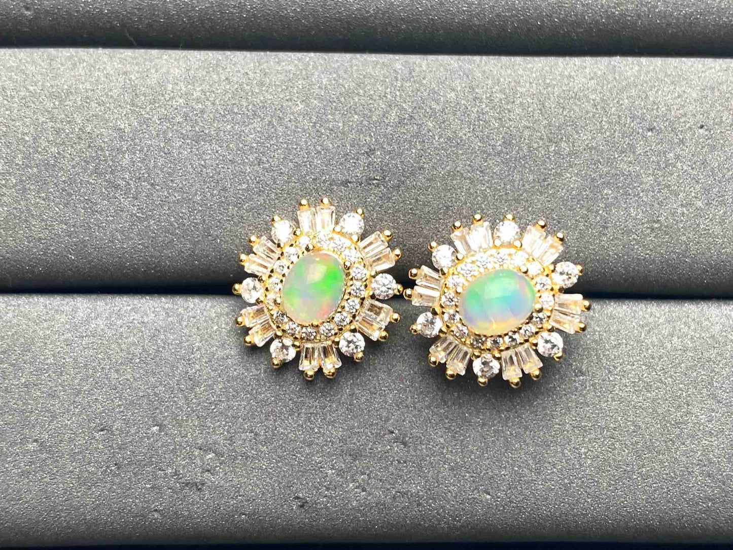 A9176 Opal Earrings