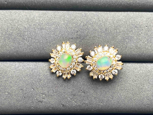 A9176 Opal Earrings