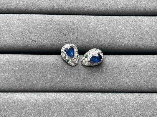 A9223 Sapphire Earrings