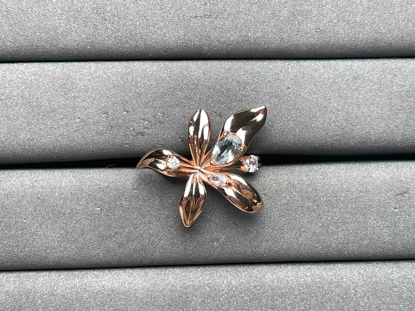 A9224 Aquamarine Ring