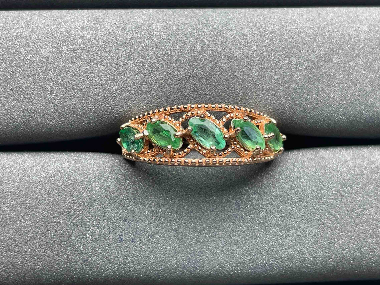 A923 Emerald Ring