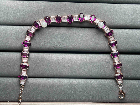 A9241 Garnet Bracelet