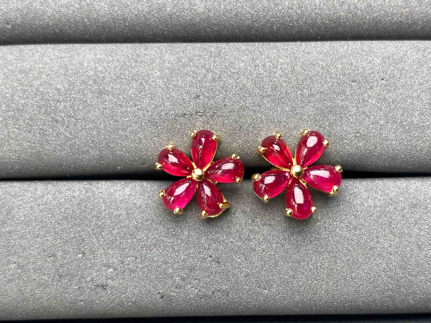A9244 Ruby Earrings