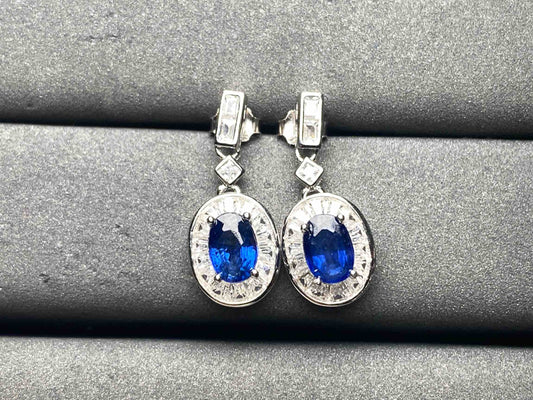 A9259 Blue Sapphire Earrings