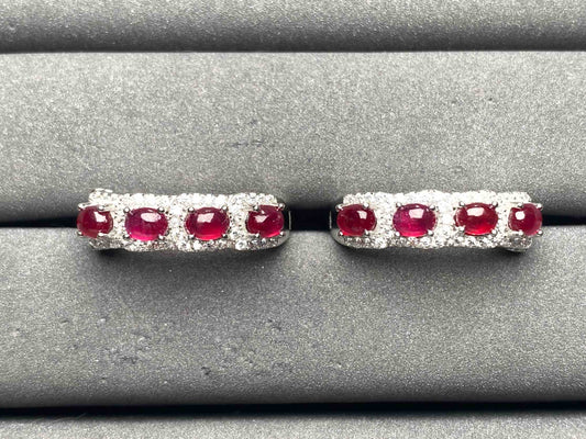A9262 Ruby Earrings